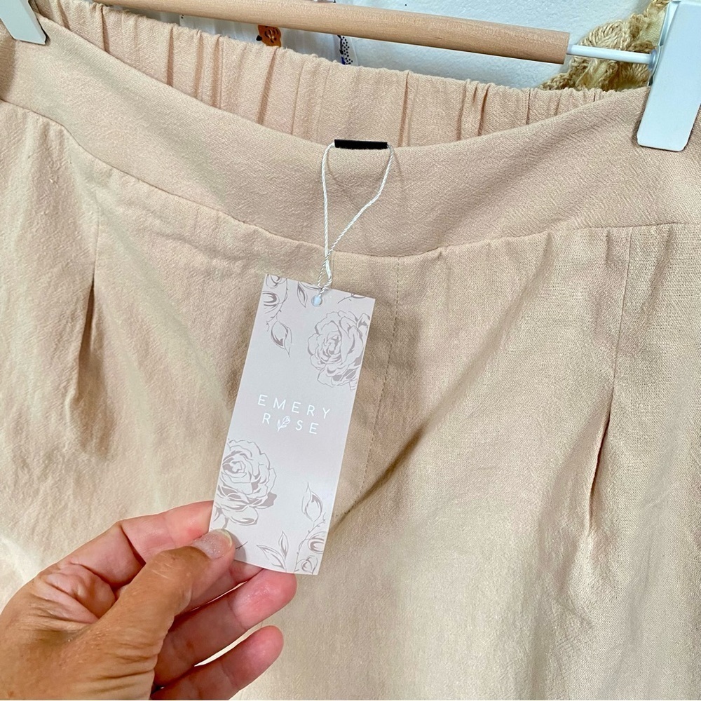 Trendy summer boho shorts w pockets & shabby chic vibe - Picture 4 of 12